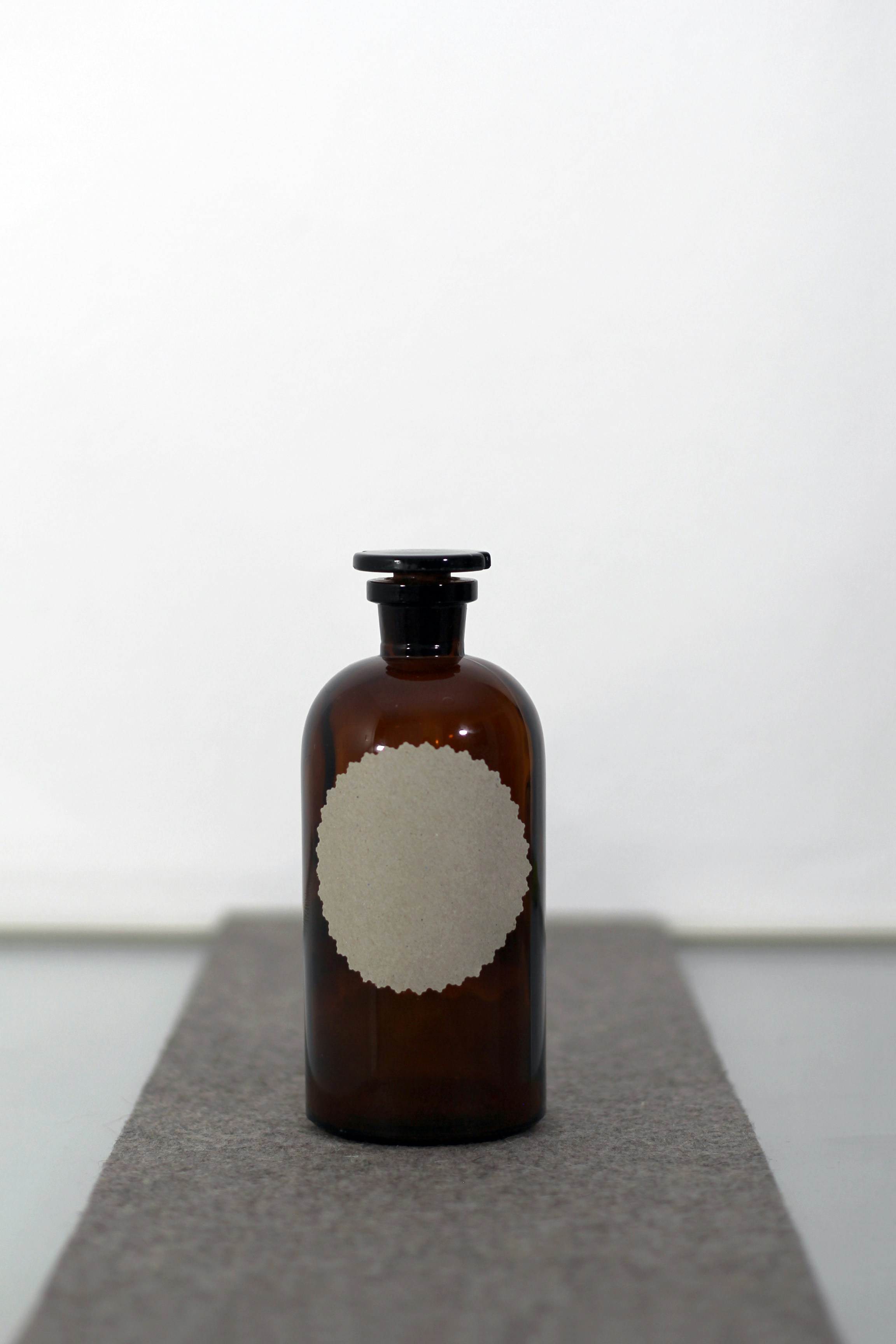 serum bottle with cap